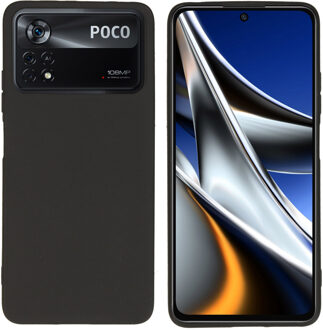 Imoshion Color Backcover voor de Xiaomi Poco X4 Pro 5G - Zwart