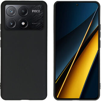 Imoshion Color Backcover voor de Xiaomi Poco X6 Pro - Zwart