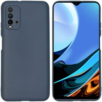 Imoshion Color Backcover voor de Xiaomi Redmi 9T - Donkerblauw