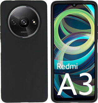 Imoshion Color Backcover voor de Xiaomi Redmi A3 - Zwart