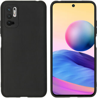 Imoshion Color Backcover voor de Xiaomi Redmi Note 10 (5G) - Zwart