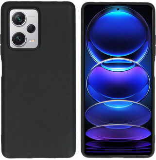 Imoshion Color Backcover voor de Xiaomi Redmi Note 12 Pro Plus - Zwart