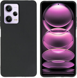Imoshion Color Backcover voor de Xiaomi Redmi Note 12 Pro / Xiaomi Poco X5 Pro 5G - Zwart