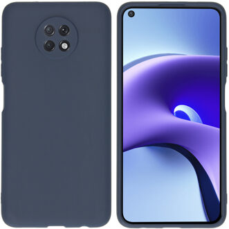 Imoshion Color Backcover Xiaomi Redmi Note 9T (5G) hoesje - Donkerblauw
