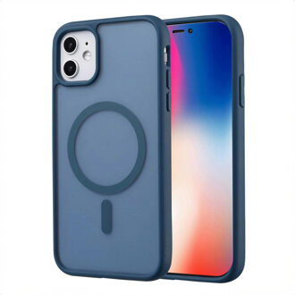 Imoshion Color Guard Backcover met MagSafe voor de Apple iPhone 11 - Donkerblauw