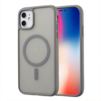 Imoshion Color Guard Backcover met MagSafe voor de Apple iPhone 11 - Grijs