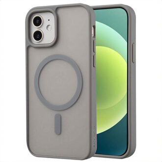 Imoshion Color Guard Backcover met MagSafe voor de Apple iPhone 12 (Pro) - Grijs