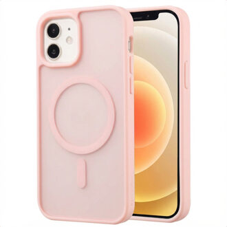 Imoshion Color Guard Backcover met MagSafe voor de Apple iPhone 12 (Pro) - Lichtroze