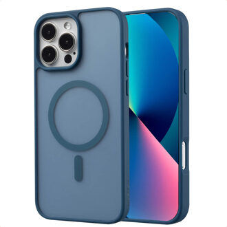 Imoshion Color Guard Backcover met MagSafe voor de Apple iPhone 13 Pro Max - Donkerblauw
