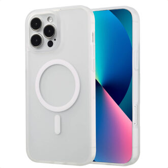 Imoshion Color Guard Backcover met MagSafe voor de Apple iPhone 13 Pro Max - Wit