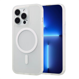Imoshion Color Guard Backcover met MagSafe voor de Apple iPhone 13 Pro - Wit