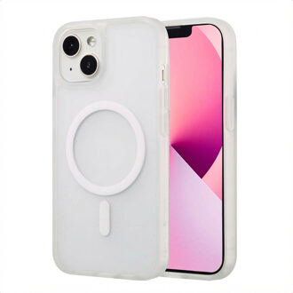 Imoshion Color Guard Backcover met MagSafe voor de Apple iPhone 14 / 13 - Wit