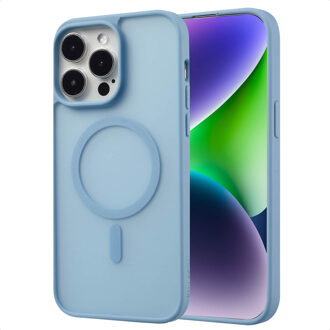 Imoshion Color Guard Backcover met MagSafe voor de Apple iPhone 14 Pro Max - Lichtblauw