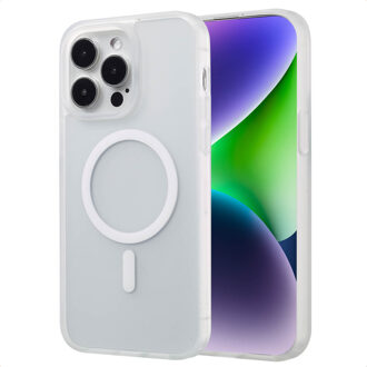 Imoshion Color Guard Backcover met MagSafe voor de Apple iPhone 14 Pro Max - Wit
