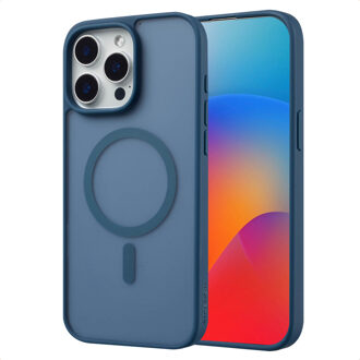Imoshion Color Guard Backcover met MagSafe voor de Apple iPhone 15 Pro Max - Donkerblauw