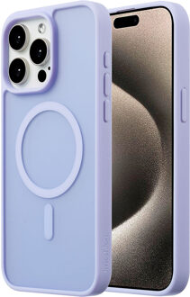 Imoshion Color Guard Backcover met MagSafe voor de Apple iPhone 15 Pro Max - Lila