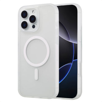 Imoshion Color Guard Backcover met MagSafe voor de Apple iPhone 16 Pro Max - Wit