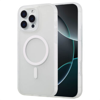 Imoshion Color Guard Backcover met MagSafe voor de Apple iPhone 16 Pro - Wit
