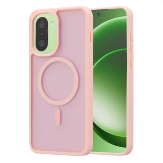 Imoshion Color Guard Backcover met MagSafe voor de OnePlus 15R - Lichtroze