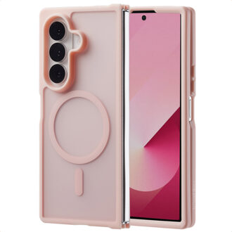 Imoshion Color Guard Backcover met MagSafe voor de Samsung Galaxy Fold 7 - Roze