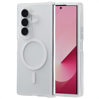 Imoshion Color Guard Backcover met MagSafe voor de Samsung Galaxy Fold 7 - Wit