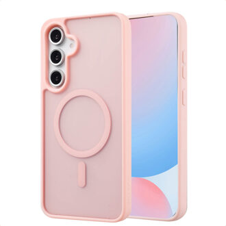 Imoshion Color Guard Backcover met MagSafe voor de Samsung Galaxy S24 FE - Lichtroze