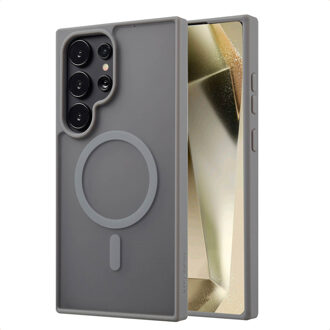 Imoshion Color Guard Backcover met MagSafe voor de Samsung Galaxy S24 Ultra - Grijs