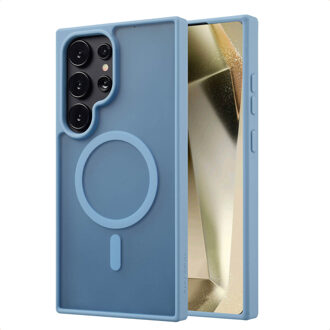 Imoshion Color Guard Backcover met MagSafe voor de Samsung Galaxy S24 Ultra - Lichtblauw