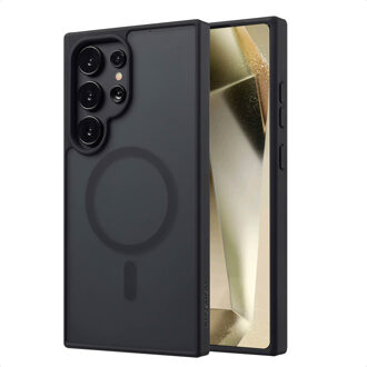 Imoshion Color Guard Backcover met MagSafe voor de Samsung Galaxy S24 Ultra - Zwart