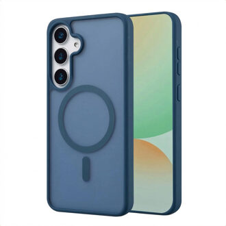 Imoshion Color Guard Backcover met MagSafe voor de Samsung Galaxy S25 Plus - Donkerblauw