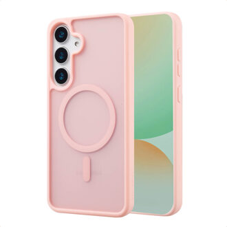 Imoshion Color Guard Backcover met MagSafe voor de Samsung Galaxy S25 Plus - Lichtroze