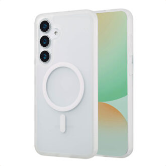 Imoshion Color Guard Backcover met MagSafe voor de Samsung Galaxy S25 Plus - Wit