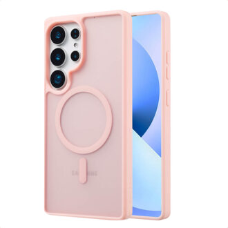 Imoshion Color Guard Backcover met MagSafe voor de Samsung Galaxy S25 Ultra - Lichtroze