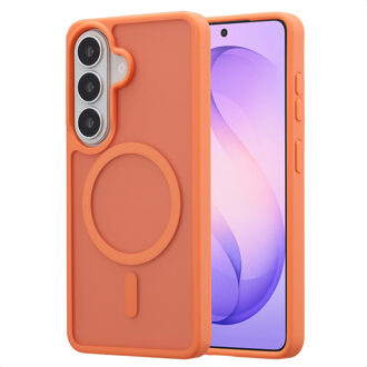 Imoshion Color Guard Backcover met MagSafe voor de Samsung Galaxy S26 - Oranje
