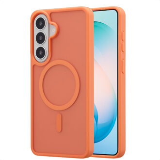 Imoshion Color Guard Backcover met MagSafe voor de Samsung Galaxy S26 Plus - Oranje