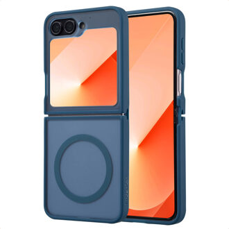 Imoshion Color Guard Backcover met MagSafe voor de Samsung Galaxy Z Flip 6 - Donkerblauw