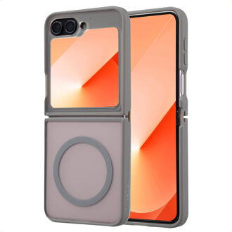 Imoshion Color Guard Backcover met MagSafe voor de Samsung Galaxy Z Flip 6 - Grijs