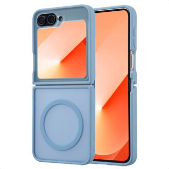 Imoshion Color Guard Backcover met MagSafe voor de Samsung Galaxy Z Flip 6 - Lichtblauw