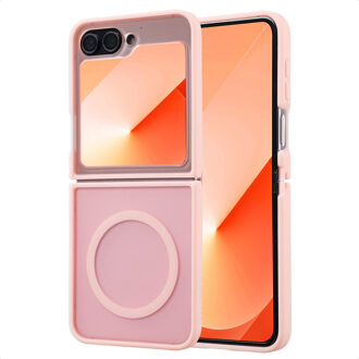 Imoshion Color Guard Backcover met MagSafe voor de Samsung Galaxy Z Flip 6 - Lichtroze