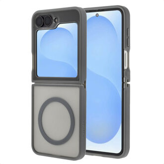 Imoshion Color Guard Backcover met MagSafe voor de Samsung Galaxy Z Flip 7 FE - Grijs