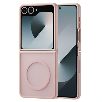 Imoshion Color Guard Backcover met MagSafe voor de Samsung Galaxy Z Flip 7 - Roze