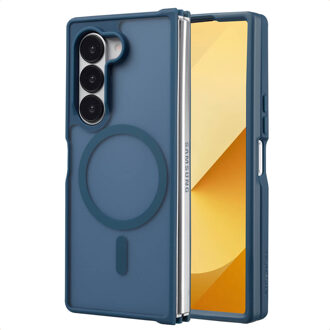 Imoshion Color Guard Backcover met MagSafe voor de Samsung Galaxy Z Fold 6 - Donkerblauw