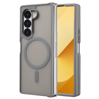Imoshion Color Guard Backcover met MagSafe voor de Samsung Galaxy Z Fold 6 - Grijs