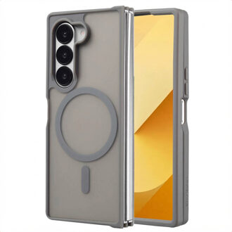 Imoshion Color Guard Backcover met MagSafe voor de Samsung Galaxy Z Fold 6 - Grijs