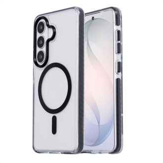 Imoshion Combat MagSafe Backcover voor de Samsung Galaxy S26 - Zwart Transparant