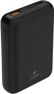 Imoshion Compact Powerbank 10.000 mAh - Kleine powerbank - Quick Charge en Power Delivery - Zwart - One size