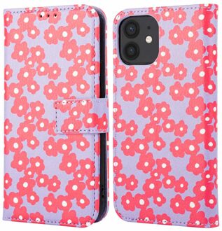 Imoshion Design Bookcase voor de Apple iPhone 11 - Dusty Rose Blossoms Meerkleurig