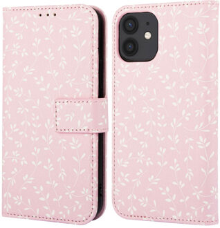 Imoshion Design Bookcase voor de Apple iPhone 11 - Pink Bazaar Flowers Meerkleurig