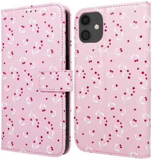 Imoshion Design Bookcase voor de Apple iPhone 12 (Pro) - Blush Berries Meerkleurig