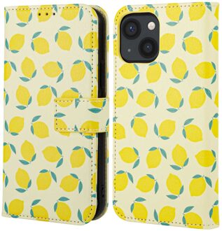 Imoshion Design Bookcase voor de Apple iPhone 13 - Citrus Dream Meerkleurig